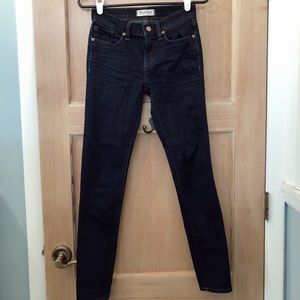 Madewell Skinny Skinny Dark Wash size 24